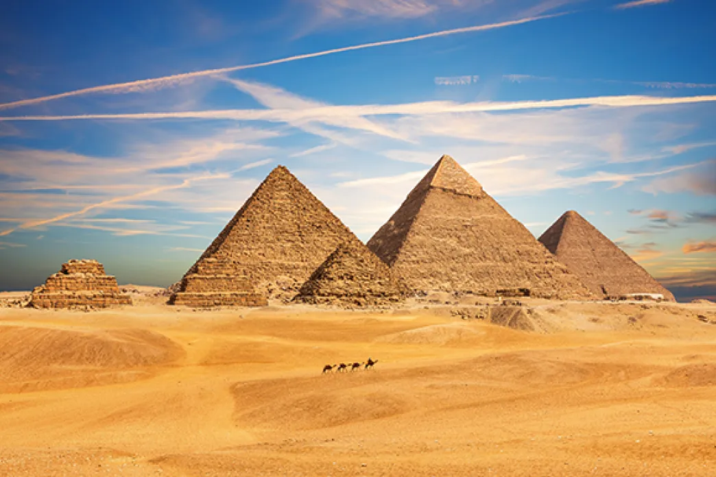 Pyramids in Egypt