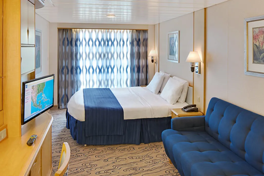 Royal Caribbean Voyager of the Seas - Spacious Ocean View Stateroom with Balcony