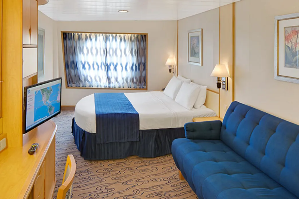 Royal Caribbean's Voyager of the Seas - Spacious Ocean View Stateroom